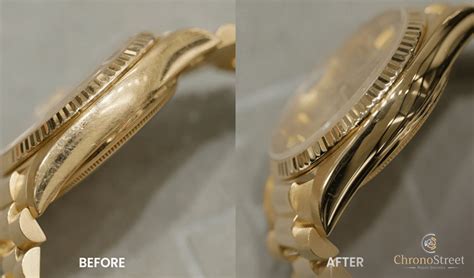 polishing a rolex bracelet|rolex watch polishing guide.